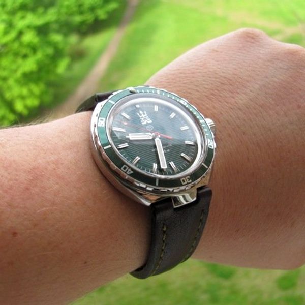 FS Vostok Neptune 960SE, green! Rare! WatchCharts Marketplace