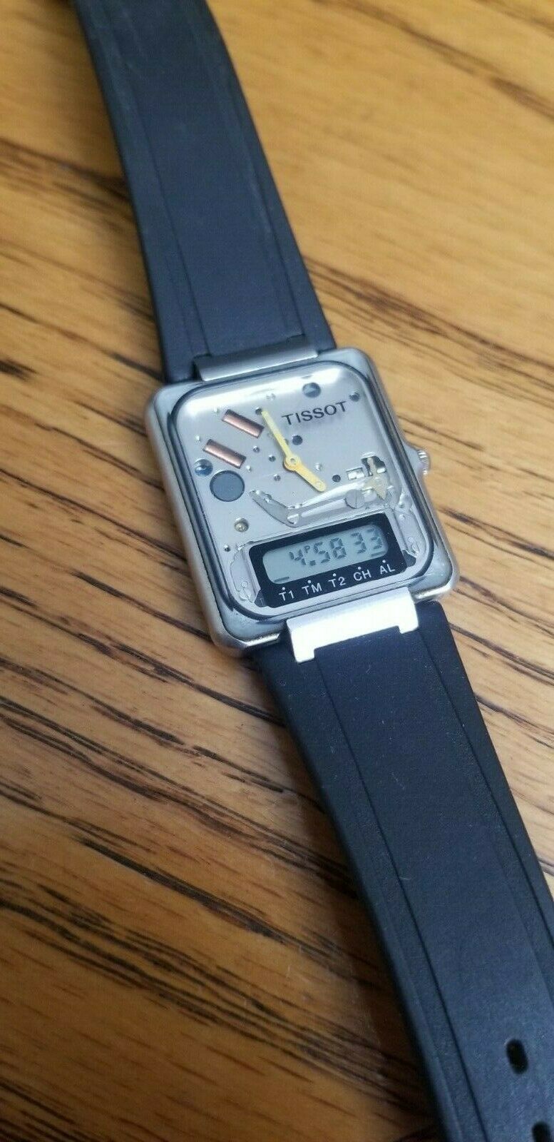 tissot two timer strap