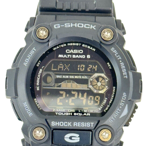 Casio Men's Watch GShock GRescue MultiBand 6 Atomic Timekeeping GW7900B1 WatchCharts