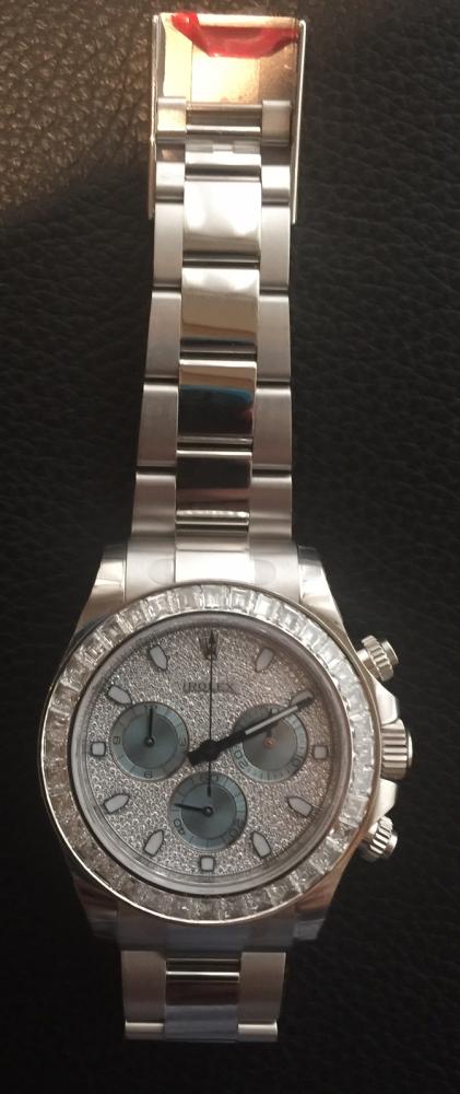 FS Rolex Daytona Platinum Blue Ice 116576 TBR WatchCharts