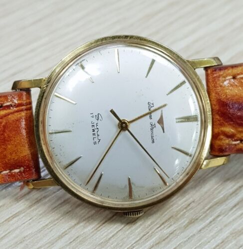 VINTAGE TAKANO PRECISION 19J 20MIC GP HAND WINDING MENS WATCH