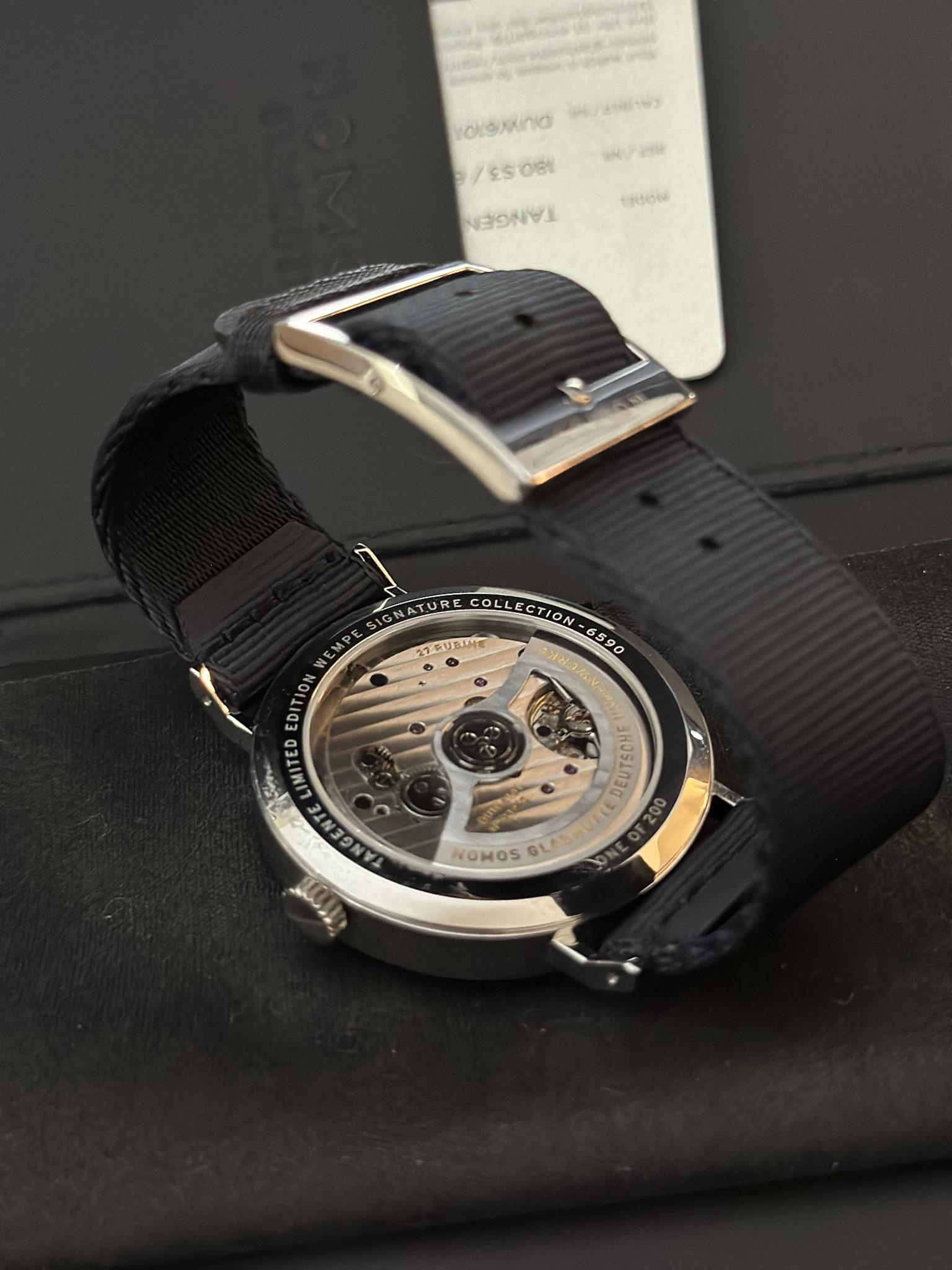 Nomos wempe hot sale limited edition