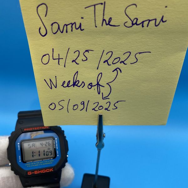 [WTS] Casio G-Shock DW-5600VTSUP SUPERMAN | WatchCharts Marketplace