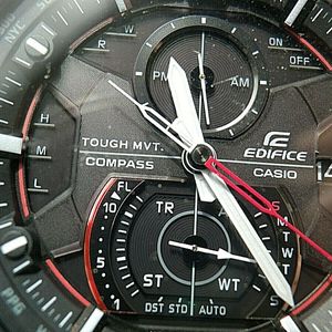 EDIFICE Casio Solar Funk EQW A1200 Black Dial Nr.5325 Super Zustand |  WatchCharts Marketplace