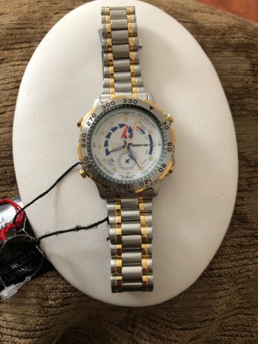 1992 Citizen Quartz WR100 America's Cup Yacht Men's Multi-Function