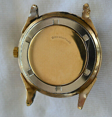 1955 Longines WRISTWATCH 2150 SW Parts or Repair 23ZS 10K GF