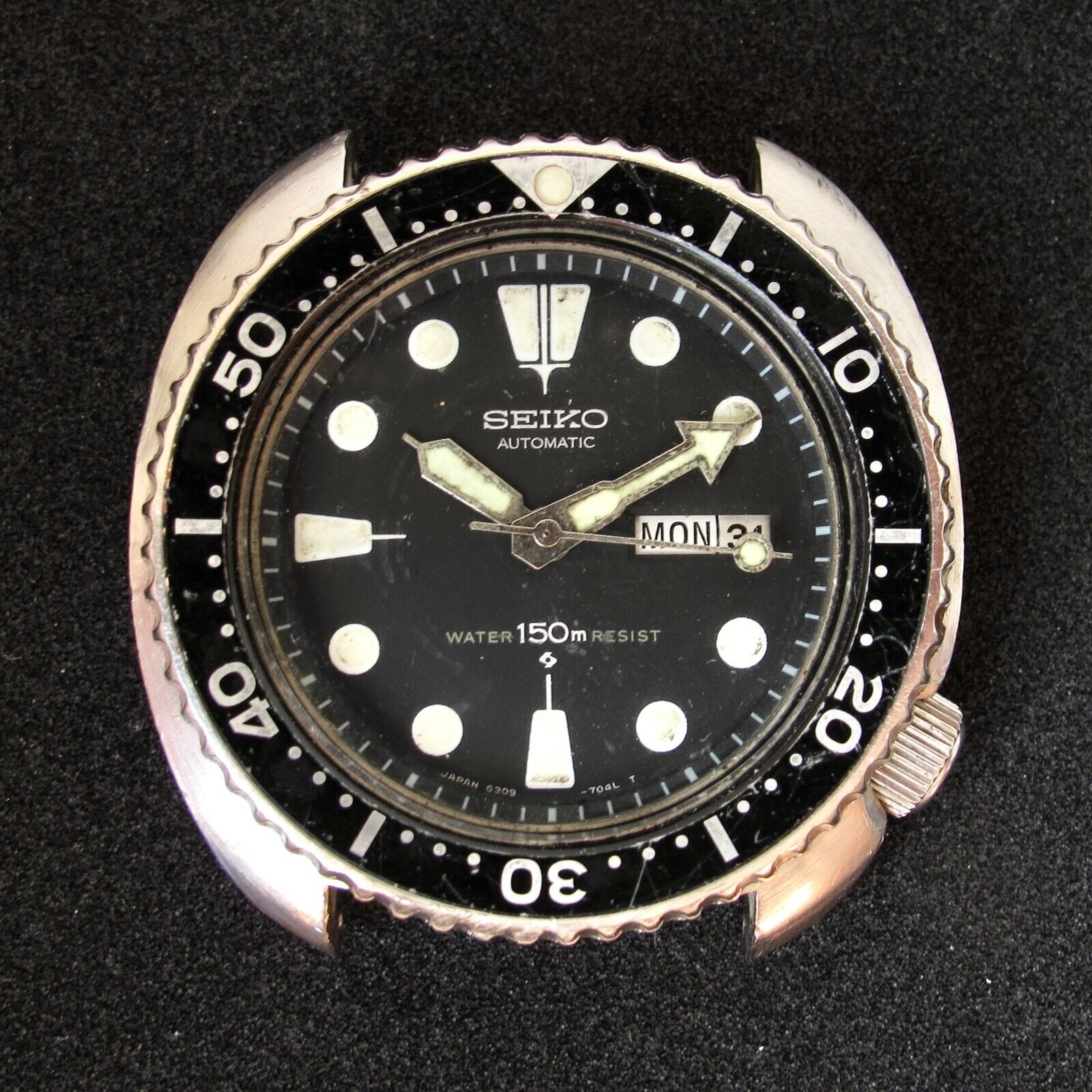 Seiko Turtle 6309-7040 Suwa Logo Dial Automatic Diver's Watch ...