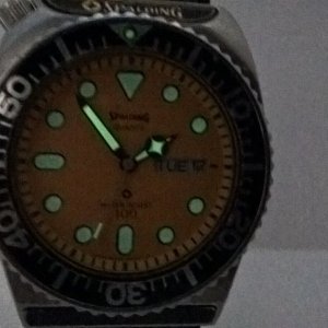 【電池切れ】CITIZEN SPALDING ウォッチ 3800-396910 SPALDING / CITIZEN 3800-396910 Y DIVER Watch Japan
