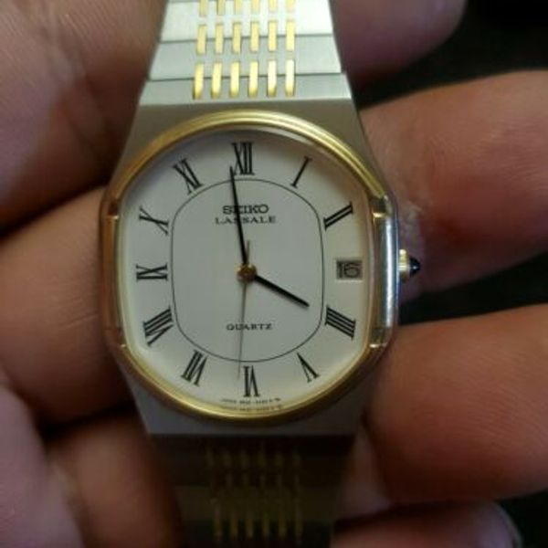 LASSALE SEIKO Quartz 5932-5229 Gentleman Bracelet watch new battery |  WatchCharts