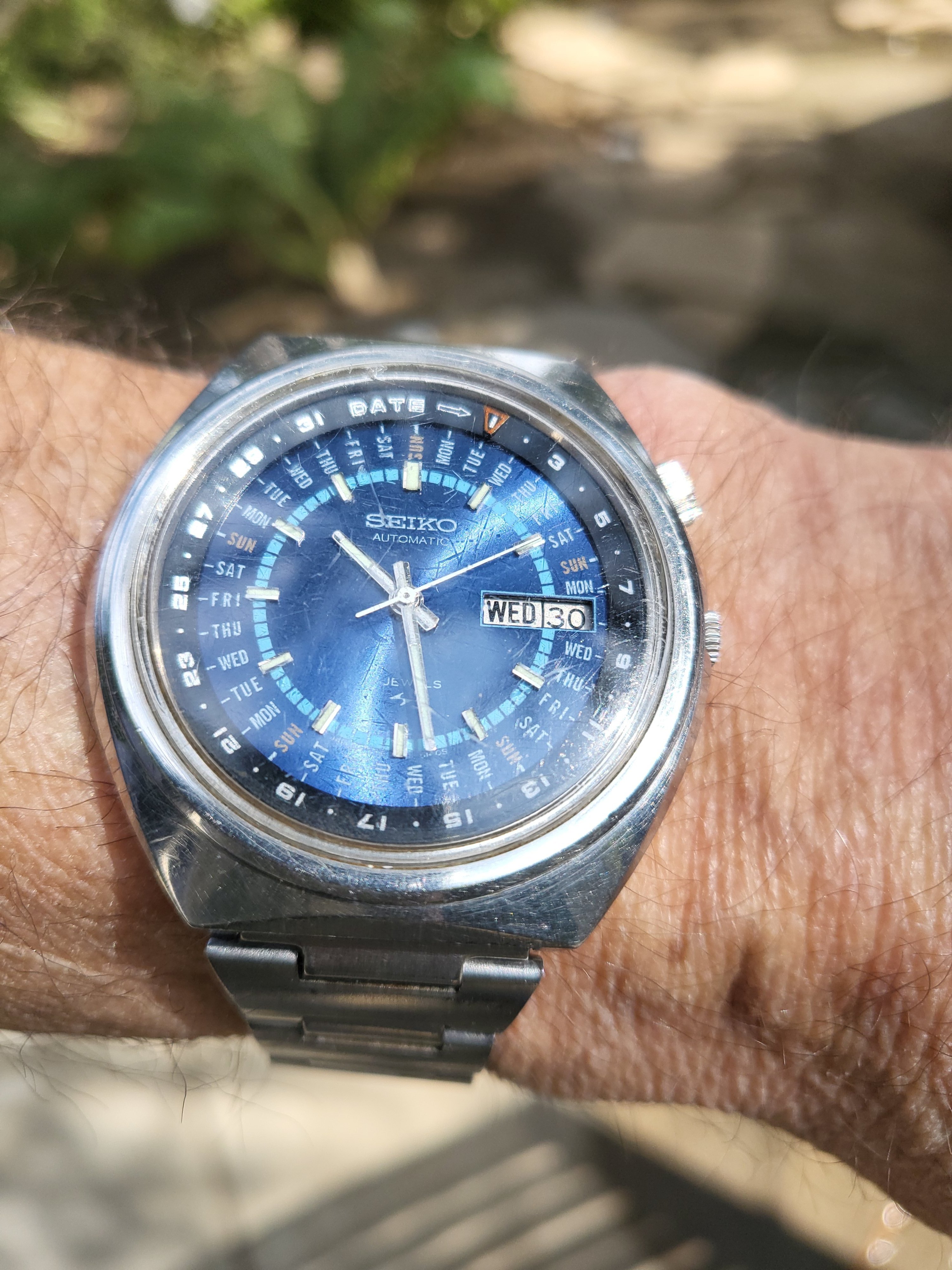 FS: Seiko 7006-6039 with Inner Rotating Calendar Bezel and