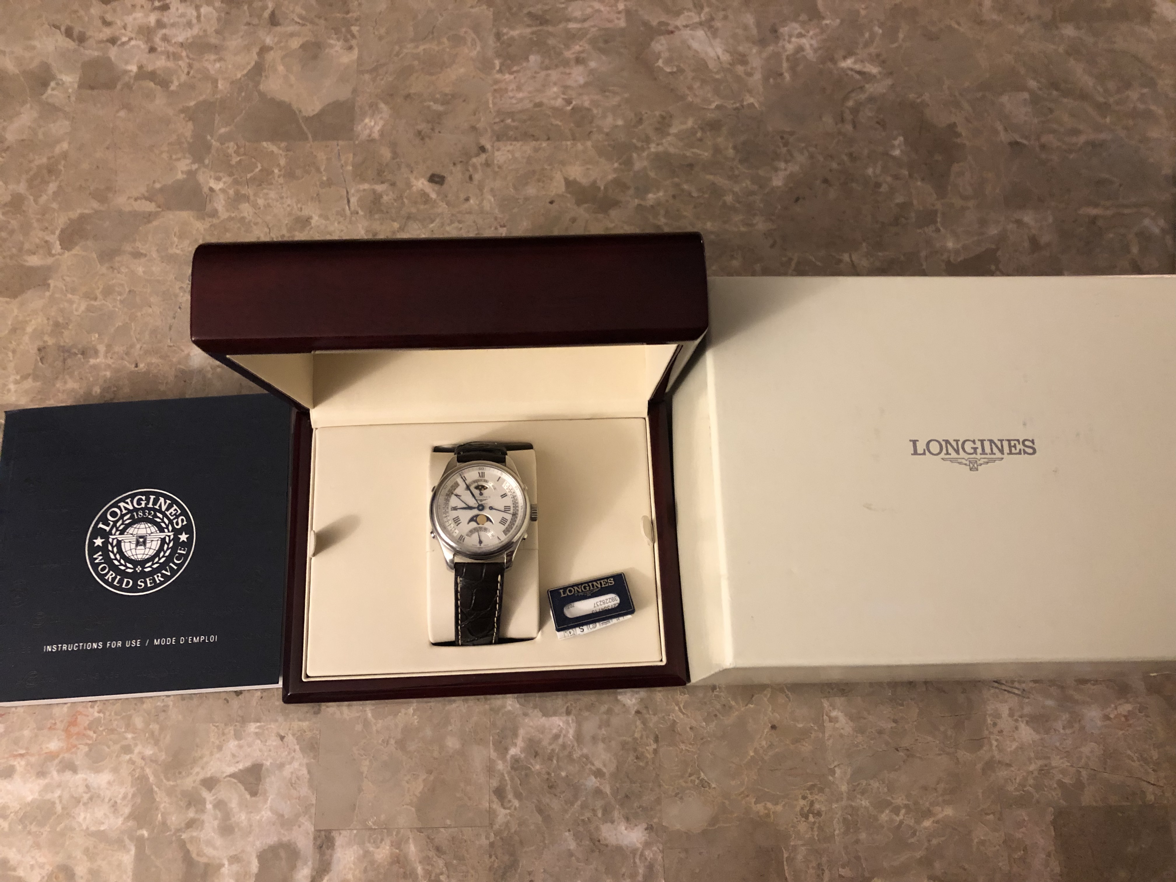 FS Longines Master Collection Retrograde Moonphase 41mm 1625