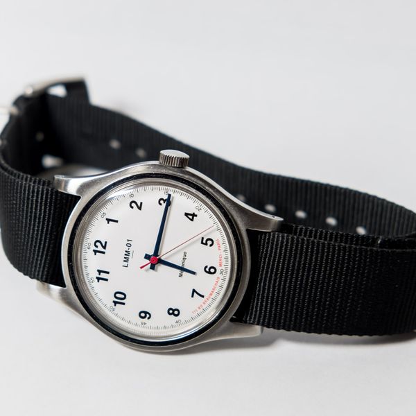 FS: Merci LMM-01 Mechanical Field Military White Dial box and papers ...