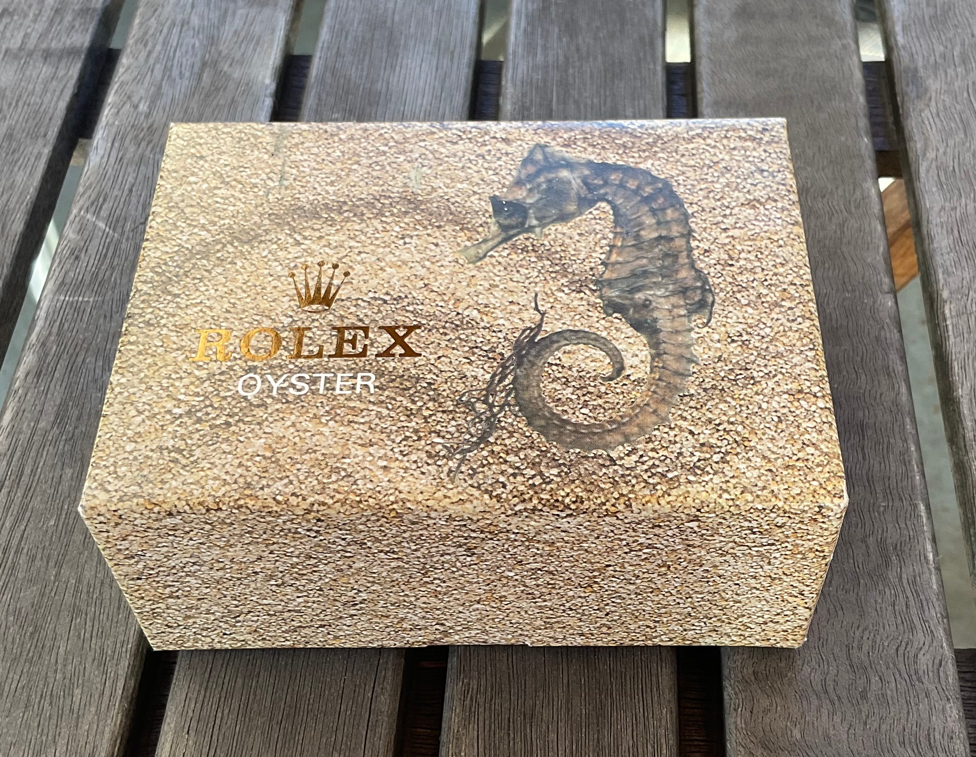 FS Rolex seahorse box with 06.00.06 inner box. No.1 WatchCharts Marketplace