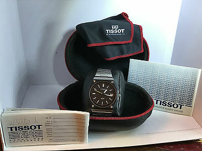 Vintage Tissot F1 Quartz Men s Steel Watch on Steel Bracelet