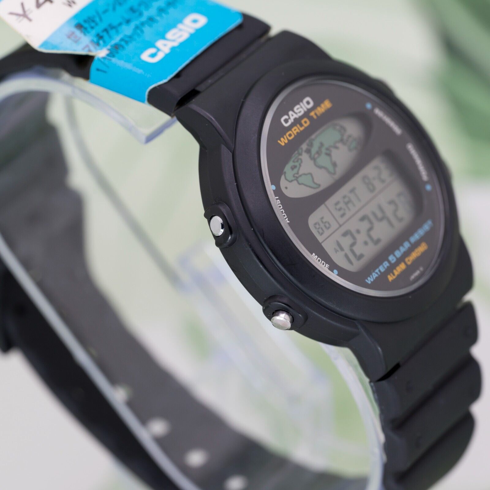 1980s【CASIO】オールドカシオ W-60U World Time 腕時計 激レア カシオ CASIO W-60U ワールドタイム オールドカシオ ふる