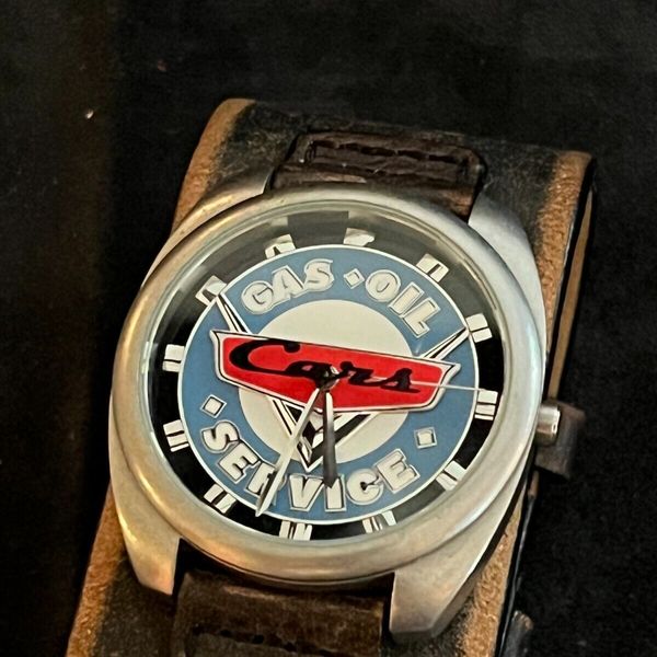 Cars Gas Oil Service Disney Pixar Watch NEW - Fossil | WatchCharts ...