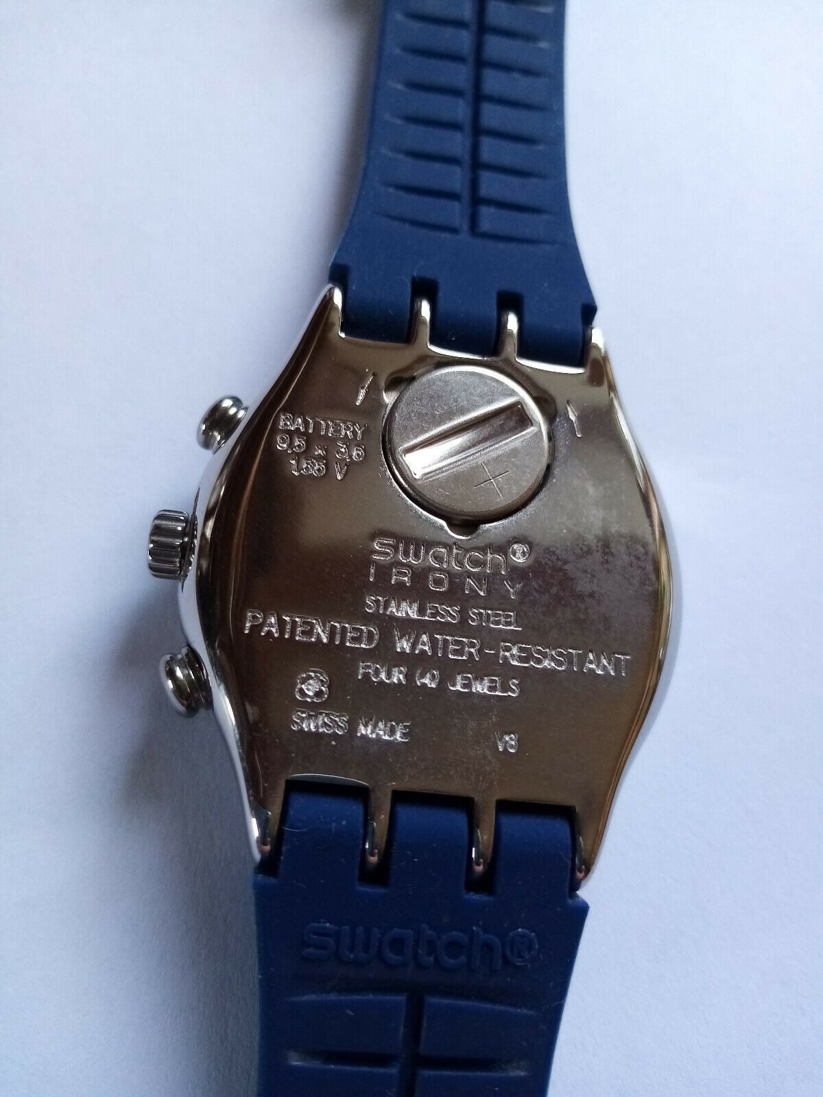 Swatch irony patented outlet water resistant price