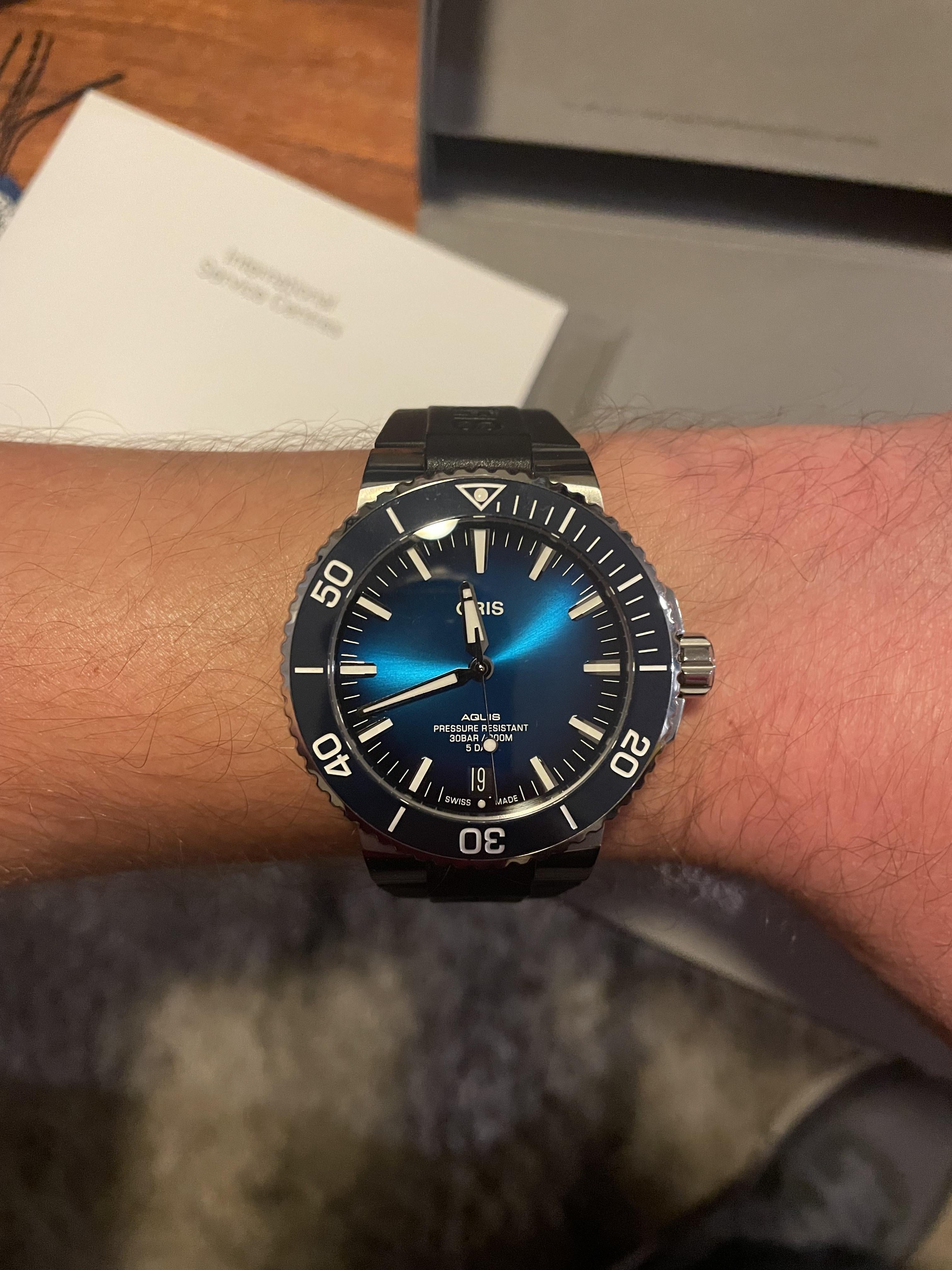 WTS Oris Aquis BNIB 36mm WatchCharts