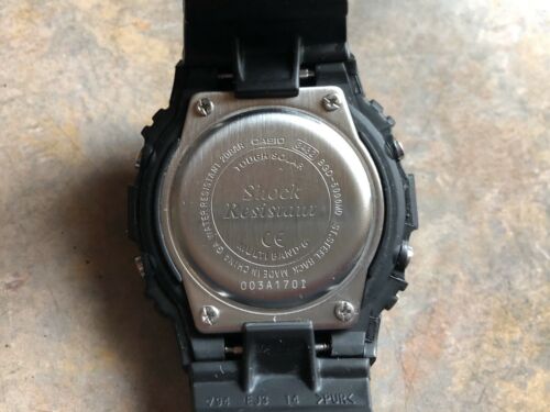 Casio Baby-G BGD-5000MD-1JF Matte Black Resin. Solar Atomic