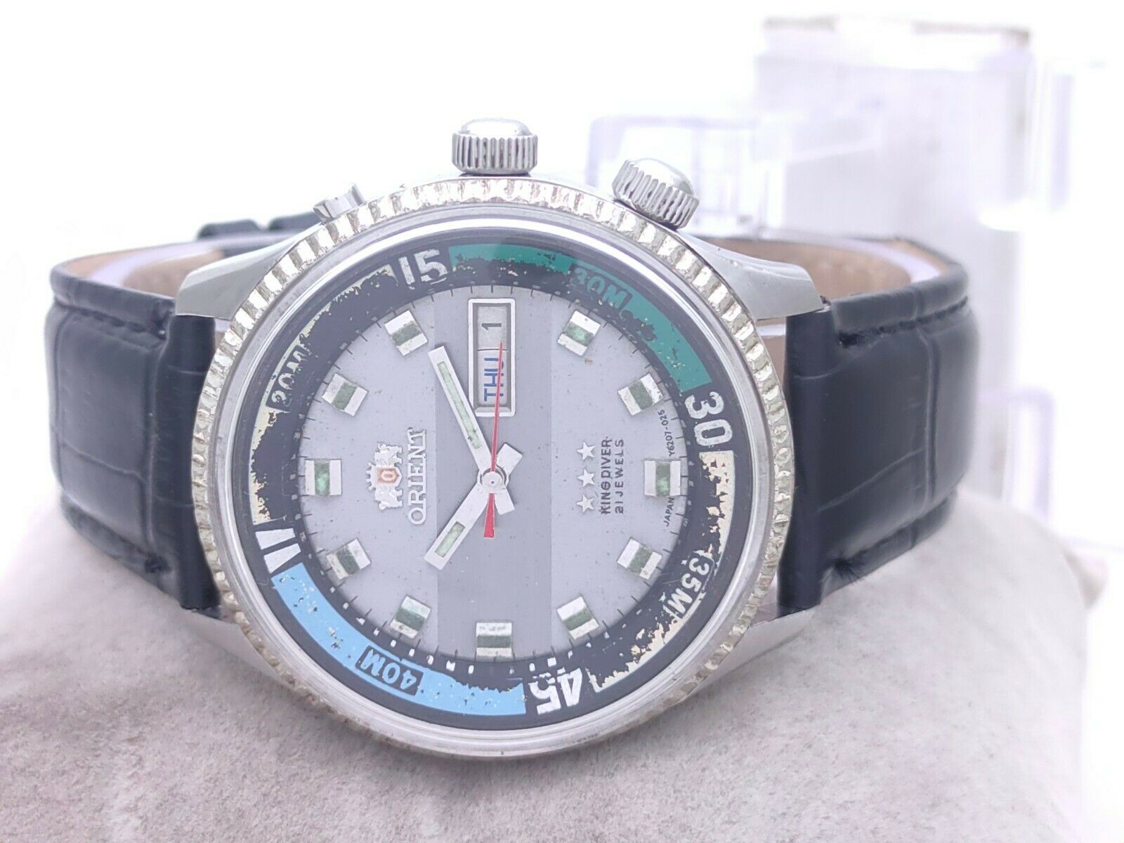Vintage ORIENT KING DIVER F469620A-7B Japan 21J Automatic 46941 