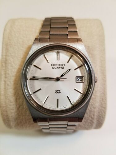 Vintage Seiko 8122 7019 Men s Quartz Watch 1984 VGC. Running 34mm