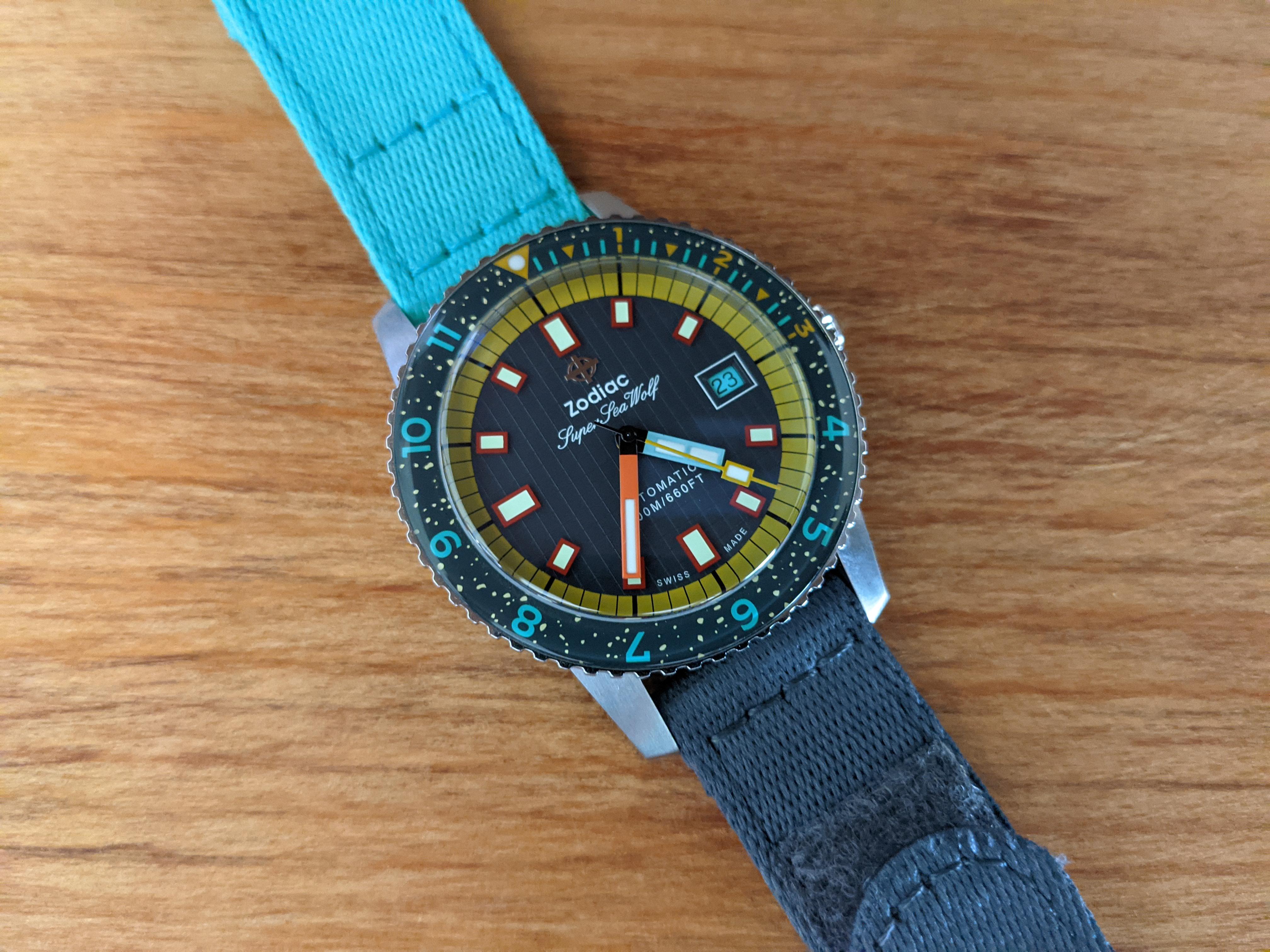 WTS Zodiac x Worn Wound Super Sea Wolf Limited Edition ZO9282