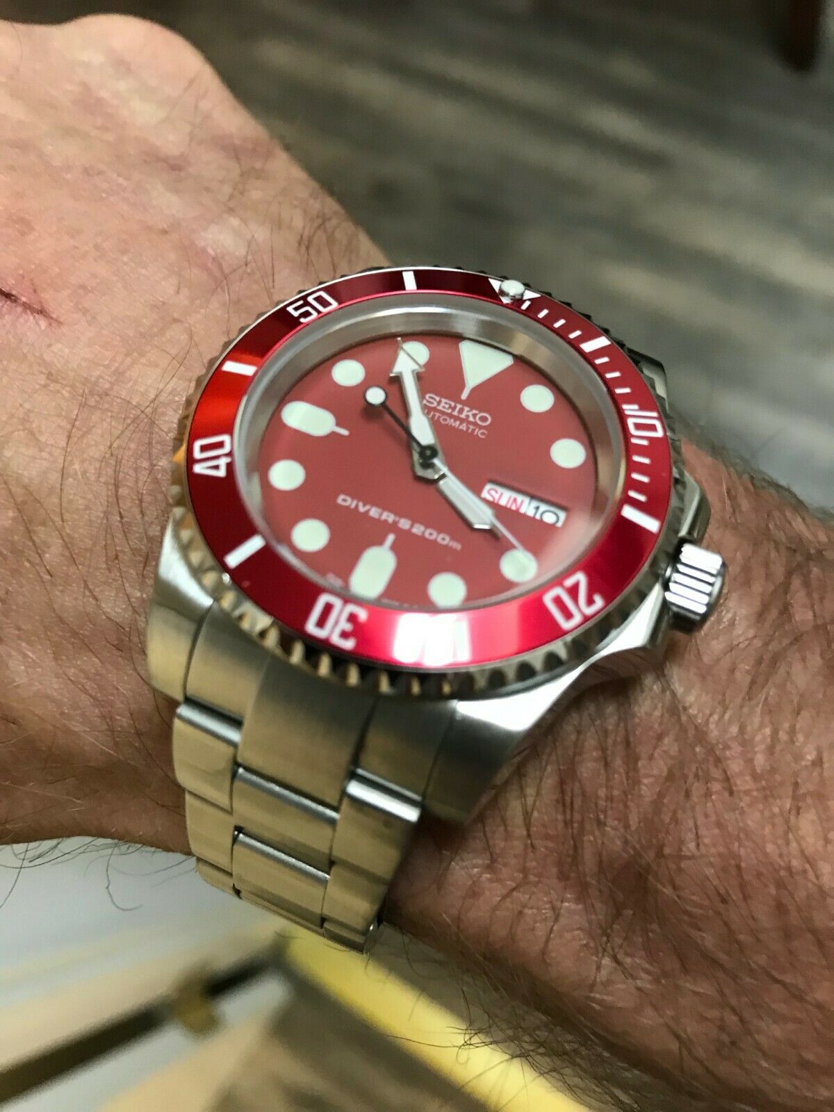 seiko skx007 40mm
