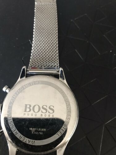 Gents Hugo Boss Hb 317.1.20.3039 Chronograph Watch Working Needs A New Battery WatchCharts Marketplace