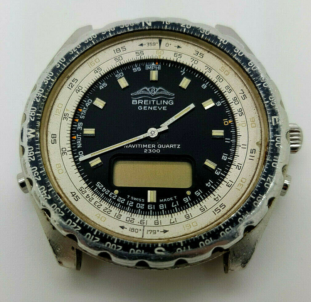 Breitling Navitimer 2300 Jupiter Stainless Steel 1980s