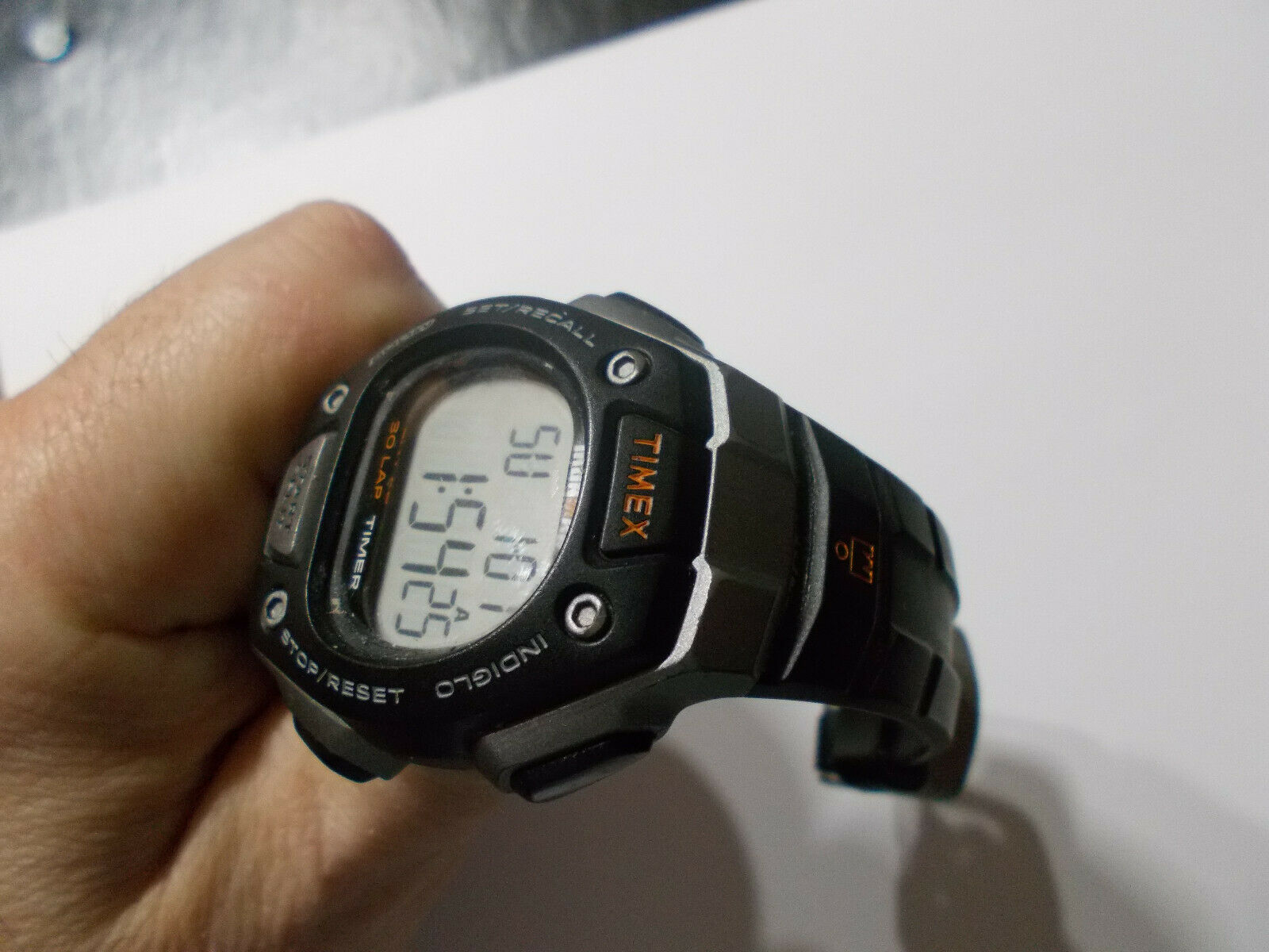 timex men's t5e901 ironman classic 30 resin strap watch