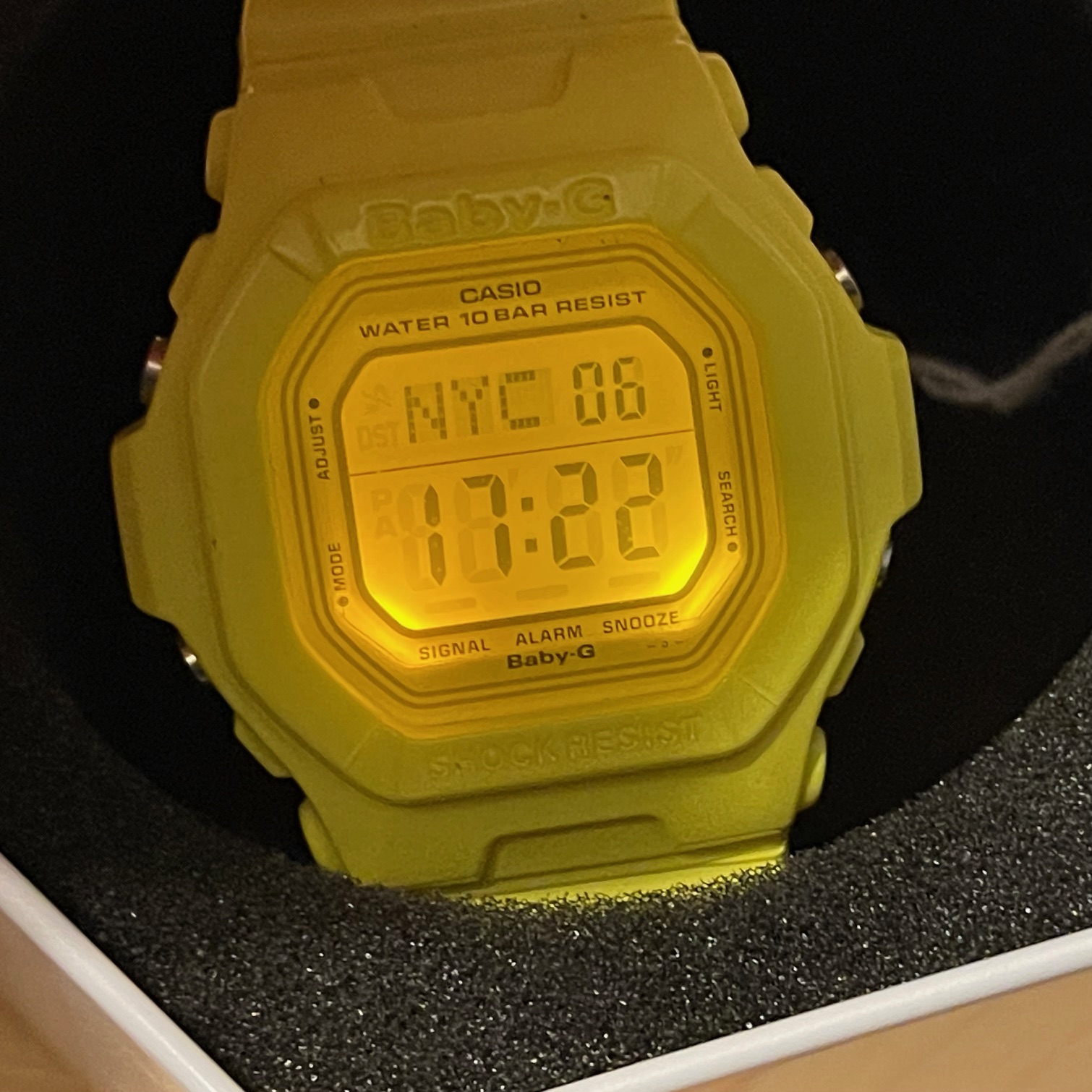 WTS] Casio G-Shock Baby-G BG-5602-9 Lemon Drop Yellow