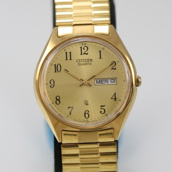 Citizen Gold Stainless Steel Bracelet Watch