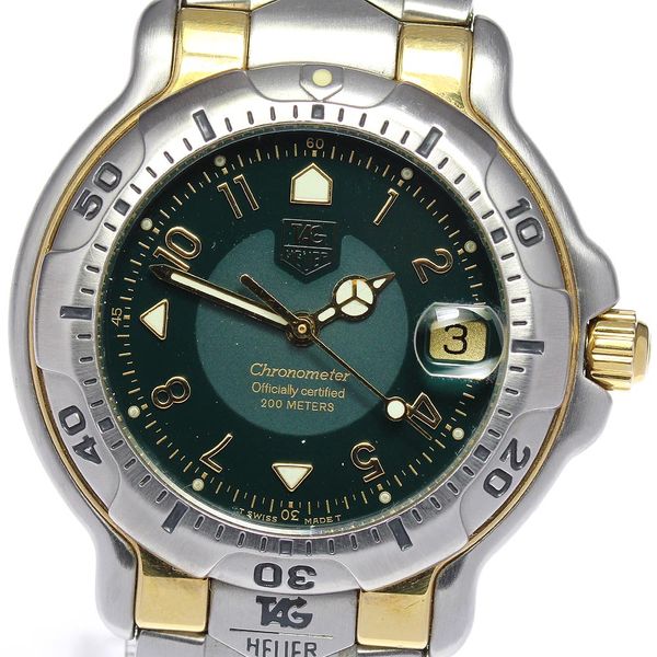 With warranty [TAG HEUER] TAG Heuer 6000 series chronometer date WH5153