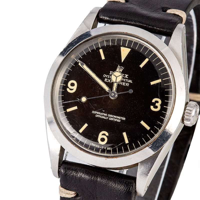 Fs Vintage Rolex Explorer 1016 Glossy Gilt Watchcharts