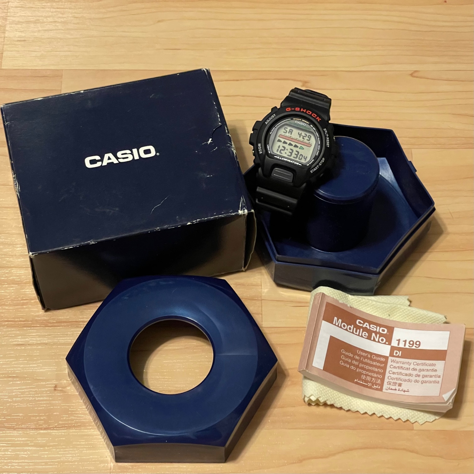 WTS] Casio G-Shock DW-6600 Rare No G Backlight 1199 Module 