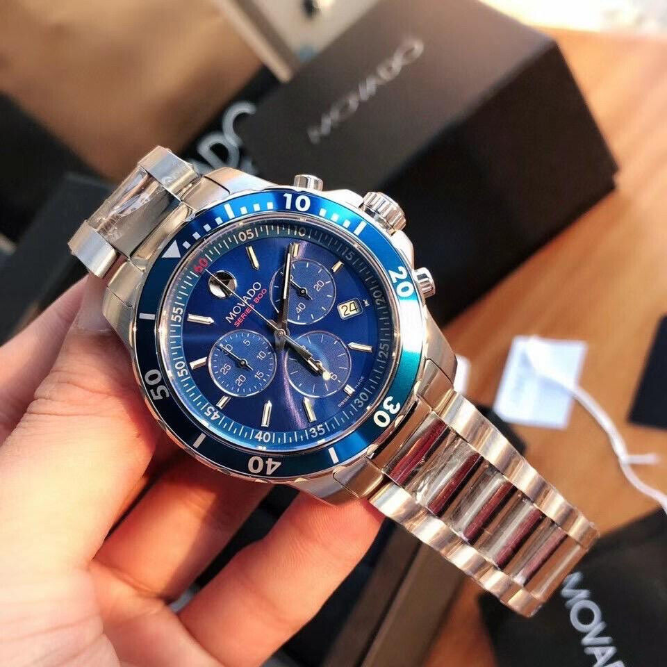 Movado 800 blue sale