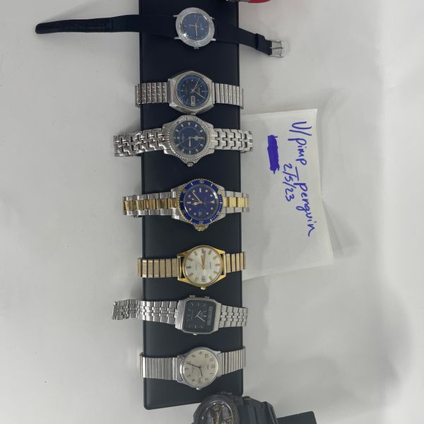 [WTS/WTT] seiko timex gshock watch box clean out! WatchCharts