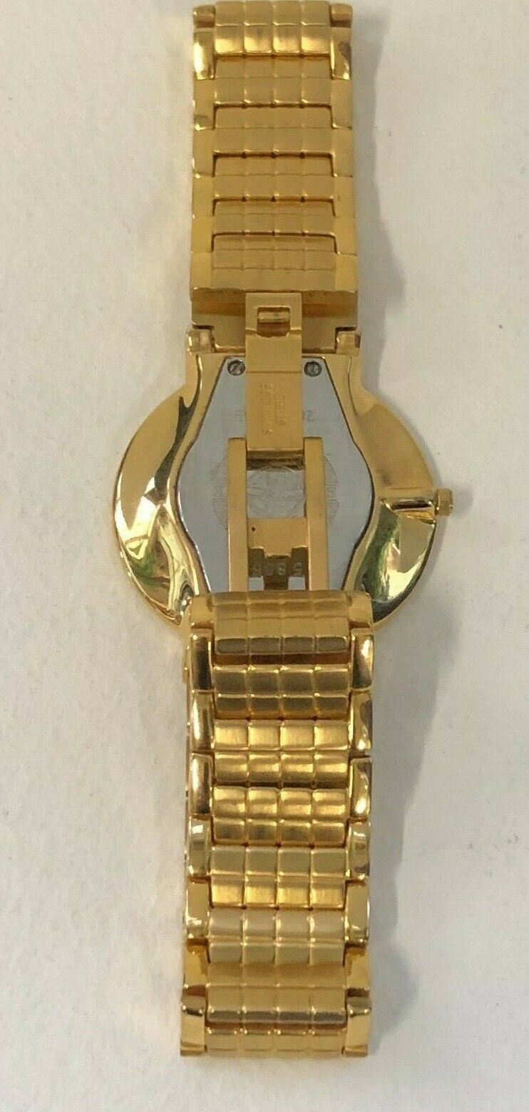 Extremely Rare Longines World Service Men s Gold Plated Wrist