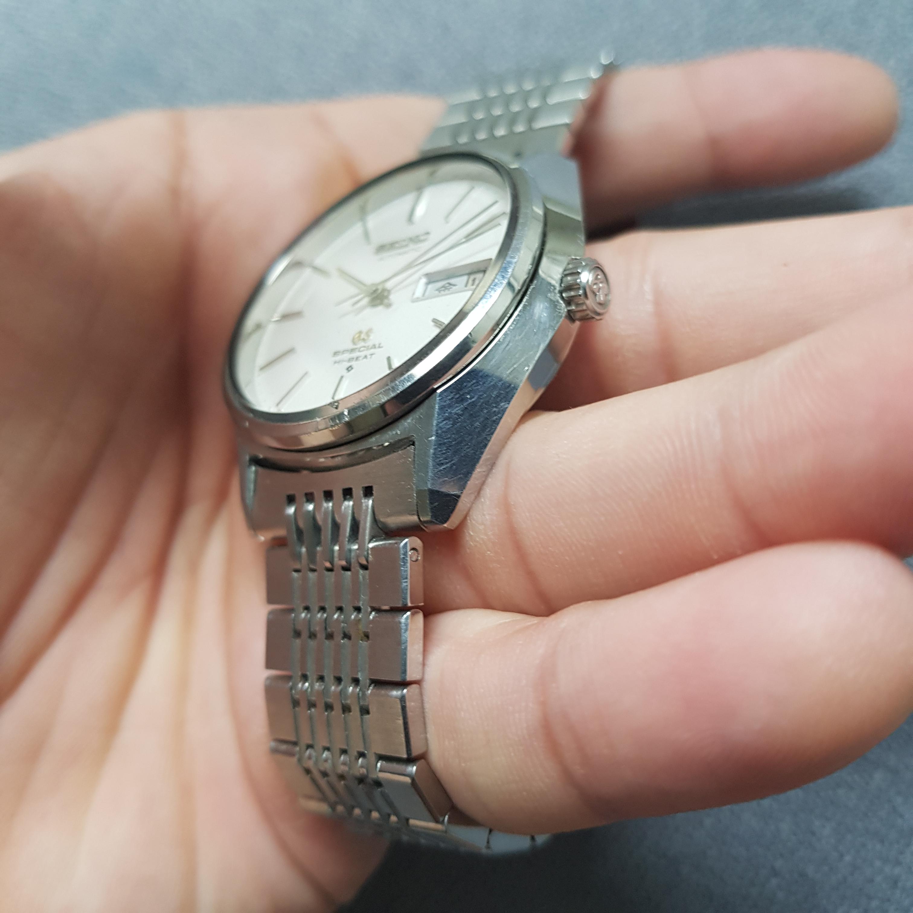 61GS GRAND SEIKO SPECIAL BRACELET グランドセイコー 6155-8000 6156