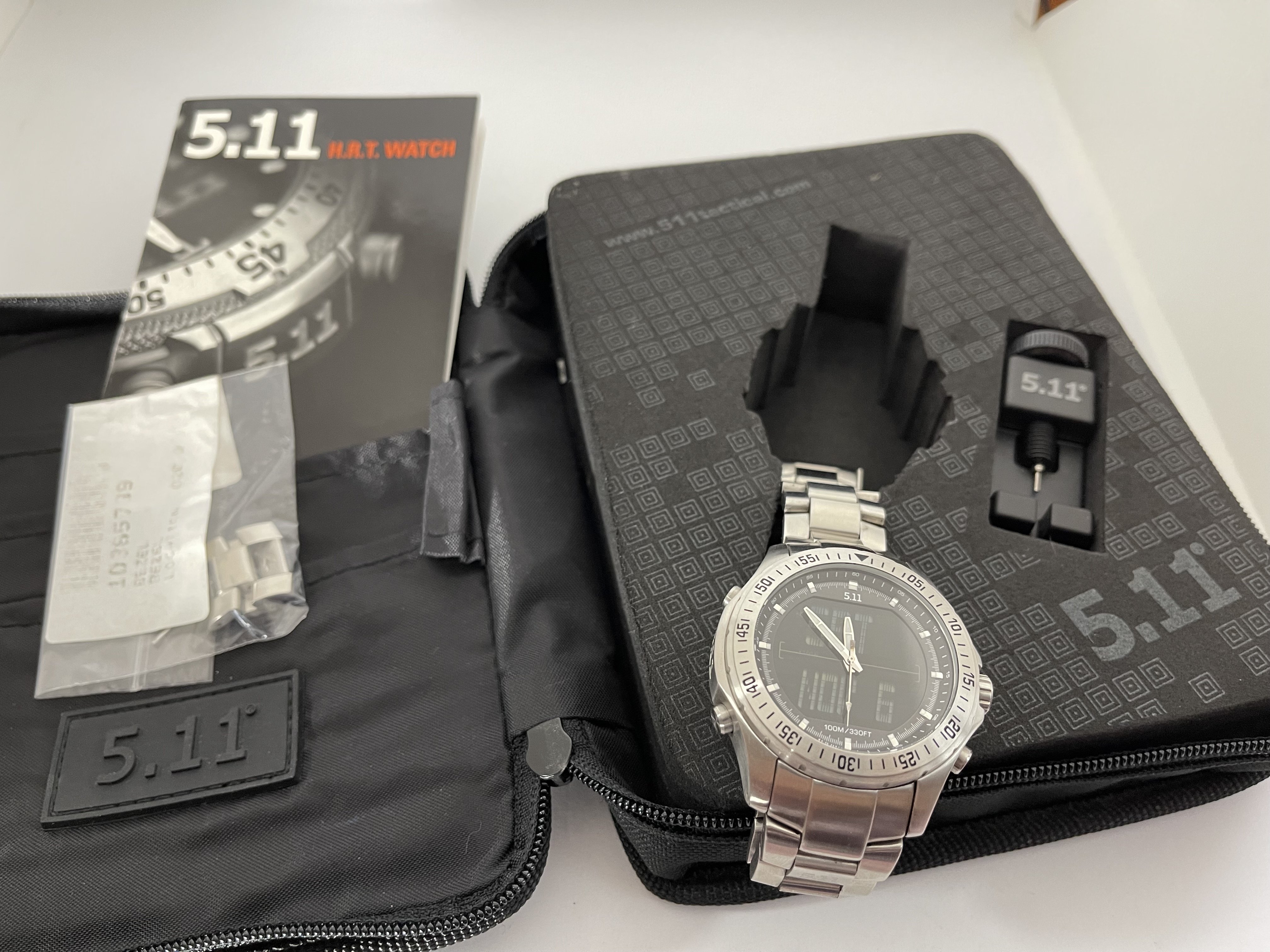 FS: 5.11 HRT STAINLESS STEEL TACTICAL WATCH, SUPER HARD TO FIND