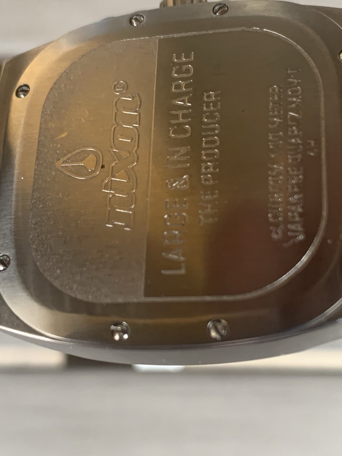 NIXON LARGE & IN CHARGE THE PRODUCER .CHONOGRAPH MENS WATCH. NEW