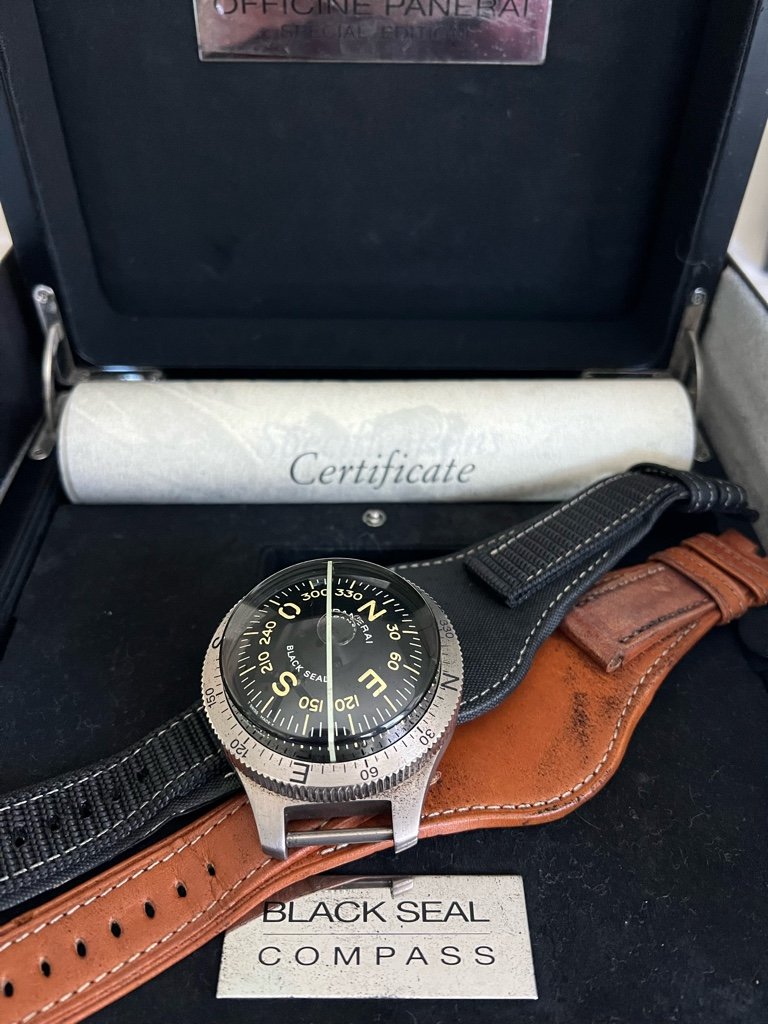 FSOT Panerai Black Seal Compass WatchCharts Marketplace