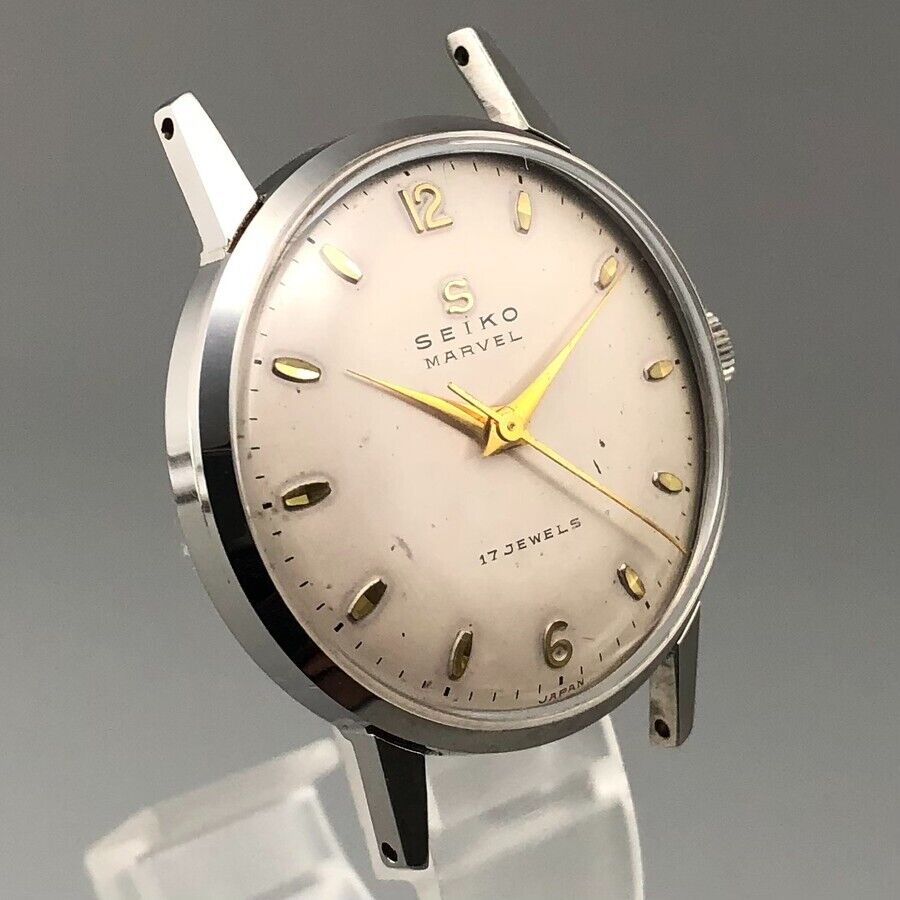 Vintage 1958 SEIKO MARVEL J13013 Hand-winding 17Jewels Watch from