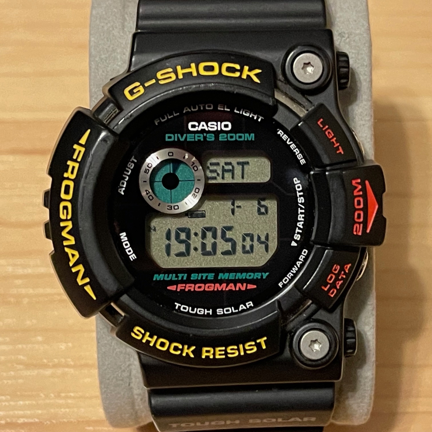 CASIO G-SHOCK GW-200Z-1JF 4代目フロッグマンファイナル - 時計