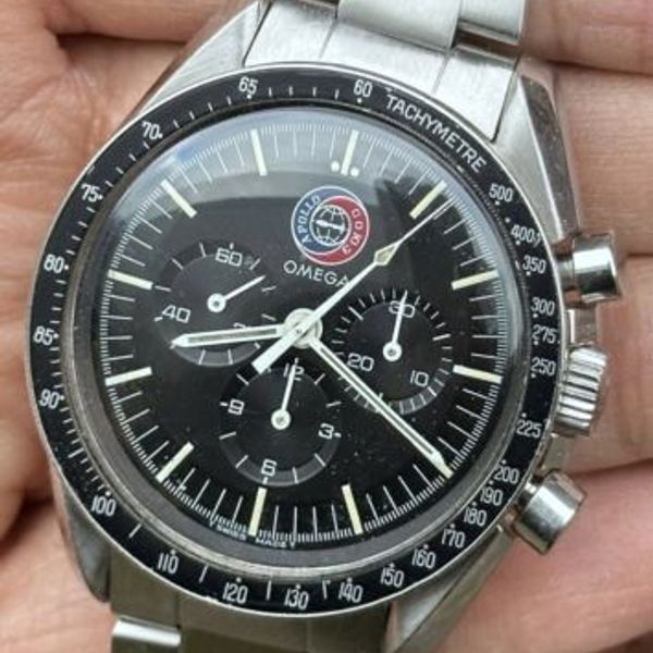 Omega Speedmaster Professional Moonwatch Apollo Soyuz 145.022 Year 1976 ...