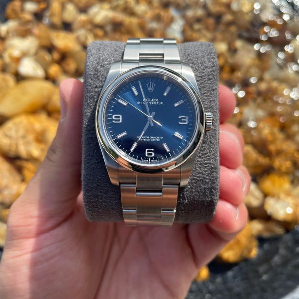 rolex 116000 blue