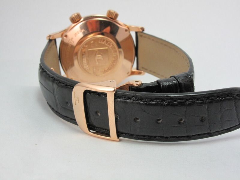 Fs JAEGER LECOULTRE ROSE GOLD REVEIL MEMOVOX ALARM 141.2.97