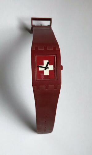 swiss flag watch