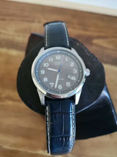 Casio oceanus outlet leather strap