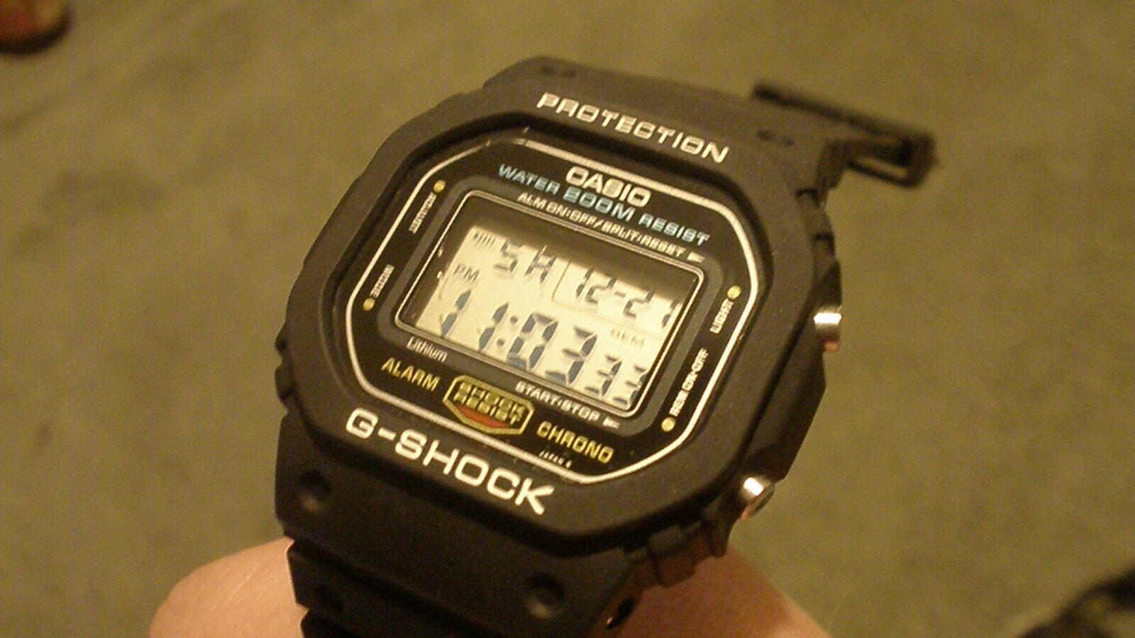 keanu reeves speed casio g shock